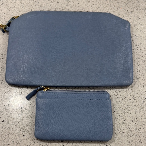 Lodis Blue Clutch and Wristlet Duo - Picture 2 of 4